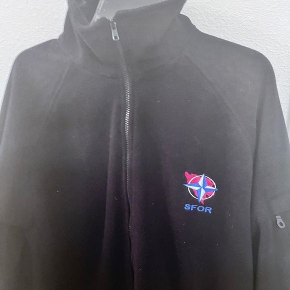 Nordic Army Suppliers SFOR NATO Military Fleece Jacket – Size L - Picture 3 of 10